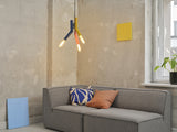 LEDVANCE LED-Pendelleuchte 3LEDs mehrf Decor Straw Pendant 3XE27 Multicolo E27