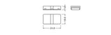 LEDVANCE Verbinder tra 24,8x18,6x7,6mm LS AY P CSD P5 P IP67 Zubehör