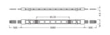 LEDVANCE LED-Lichtband 21W/m rgbw 6500K LS P 1000 RGBW 965 5 IP67 168Stk/m IP67