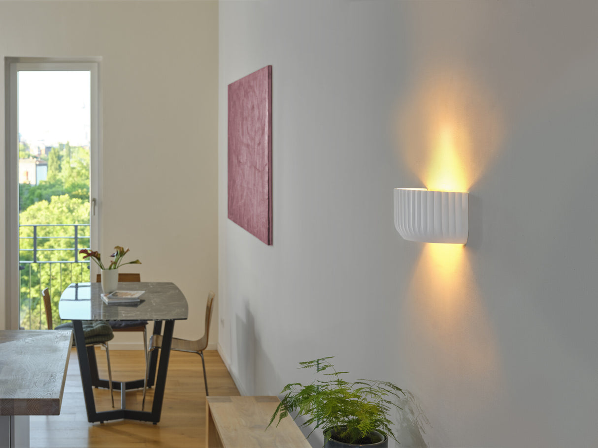 LEDVANCE LED-Wandanbauleuchte 60W ws Decor Plaster Routes Wall Up 310 1X