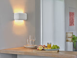 LEDVANCE LED-Wandanbauleuchte 60W ws Decor Plaster Routes Wall 330 2XE27