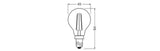LEDVANCE LED-Lampe FM E14 2,5W 3000K ws LED Classic P 25 Filament V 2.5W 83 250l