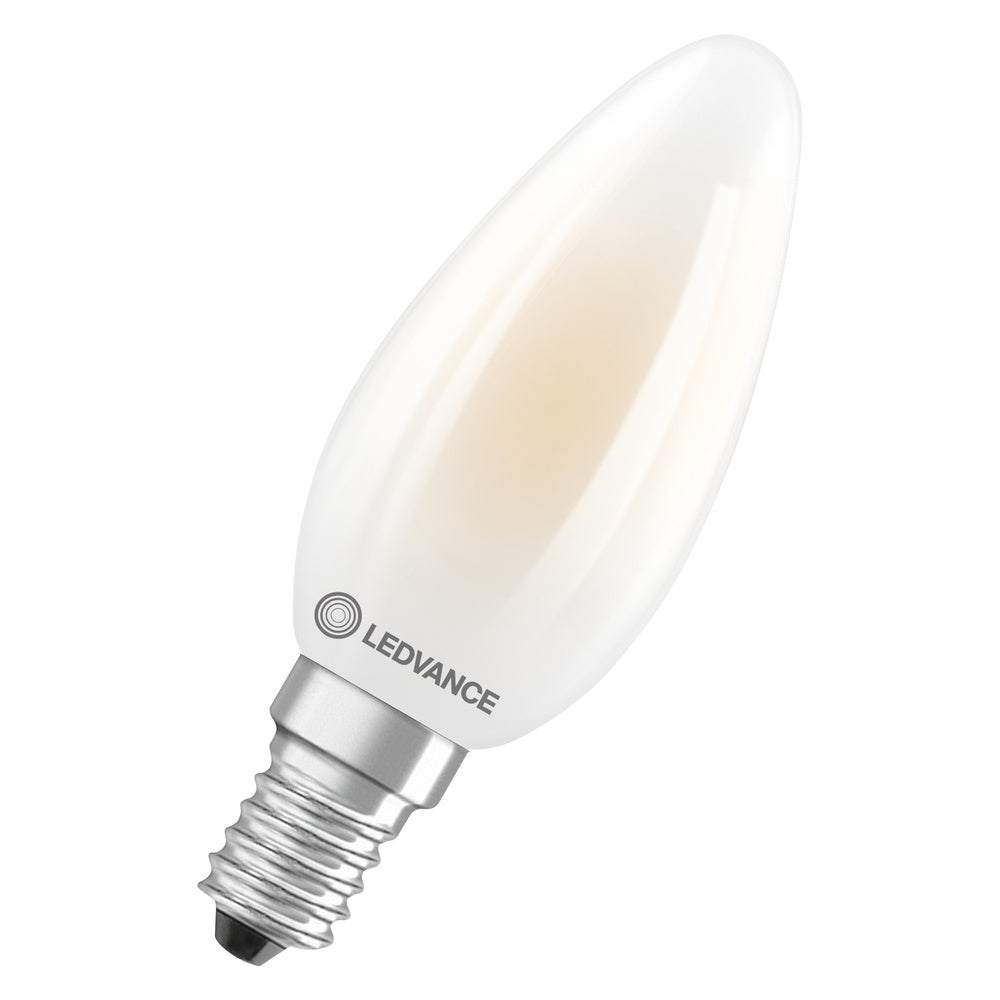 LEDVANCE LED-Kerzenlampe FM E14 B40 2,2W LED Classic B 40 Fil EE A S 2.2W 82 2700