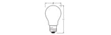 OSRAM-LEDVANCE LED-Lampe FM E27 A60 ws A LED Classic A 150 Filament Energy e 11,6