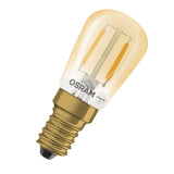 OSRAM LED-Lampe FM E14 1,6W 2400K go AC Vintage 1906 LED T26 5 Filament 1.6 50lm