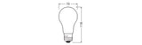 LEDVANCE LED-Lampe FM E27 17W 3000K ws D LED Classic A 150 Filament V 17W 83 2452