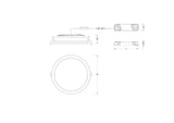 LEDVANCE LED-Einbaustrahler 42W EVG 1LED DL CMFT ZB D250 P 42W 93040 OP WT ws ws