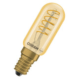 OSRAM LED-Lampe FM E14 2,8W 2200K go F 1906 T26 25 Spiral Filament DIM 2.8 250l