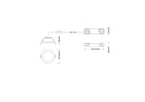 LEDVANCE LED-Einbaustrahler 7-13W EVG ws DL CMFT DA D100 P 13W MS 940 OP WT DALI