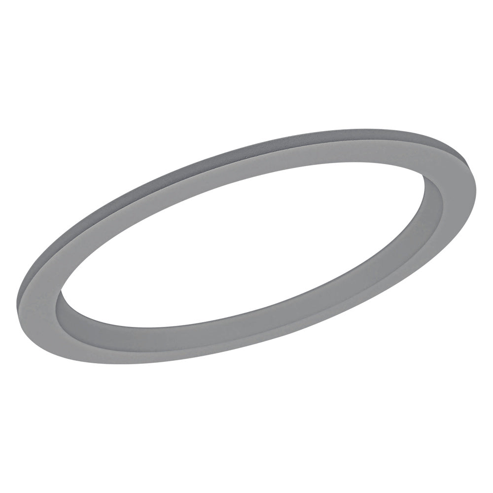 LEDVANCE Dekorelement gr Alu 190mm DL CMFT EXT RING D190 GY H12mm