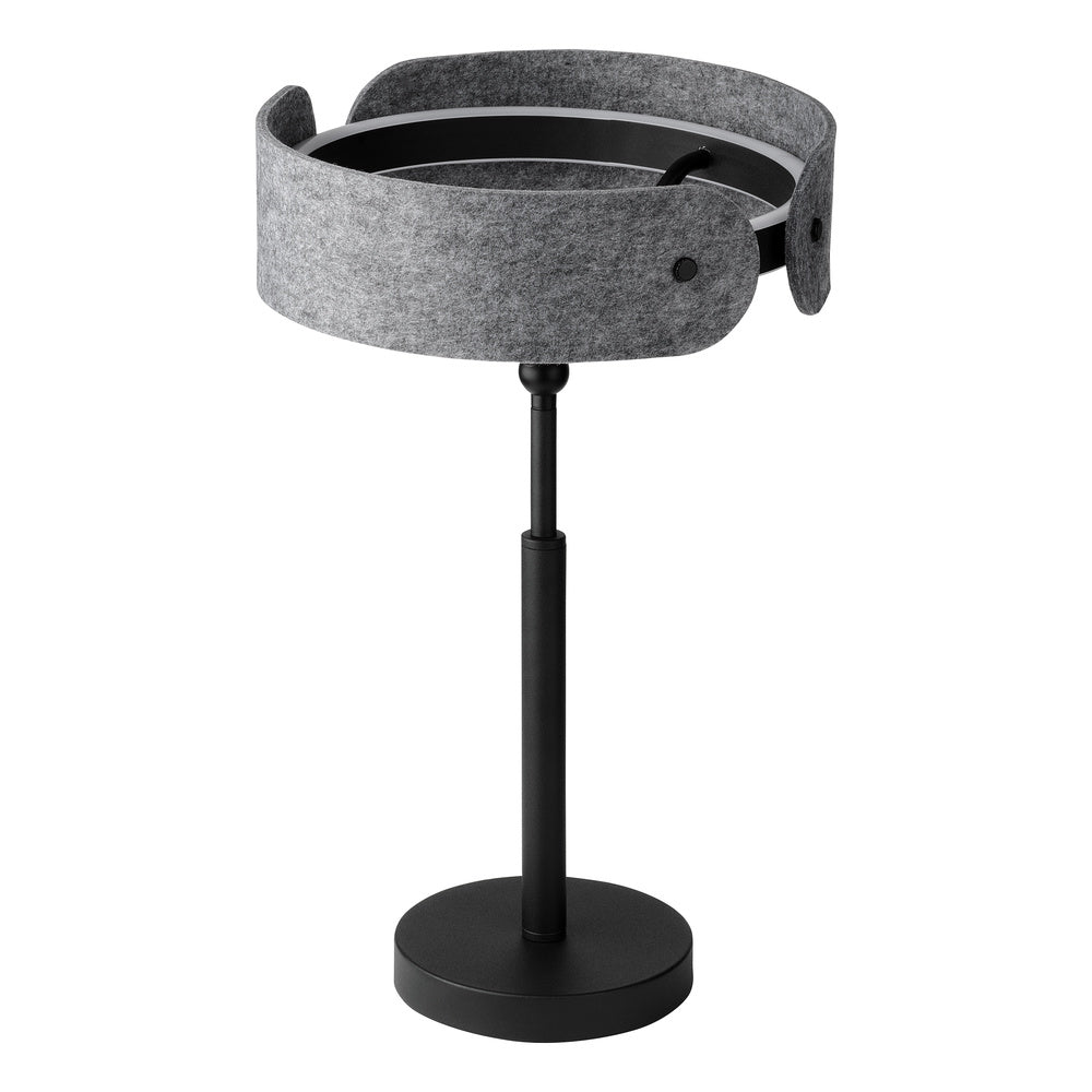 LEDVANCE LED-Wohnraumleuchte 19W 3000K Decor Curve Felt Table 19W 830 Dark 550l