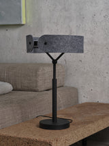 LEDVANCE LED-Wohnraumleuchte 19W 3000K Decor Curve Felt Table 19W 830 Dark 550l