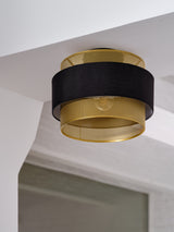 LEDVANCE LED-Anbauleuchte 10W sw Decor Hornet Ceiling 1XE27 Black