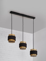 LEDVANCE LED-Pendelleuchte 3LEDs sw E27 Decor Hornet Pendant Linear 3XE27 B sym