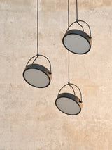 LEDVANCE LED-Pendelleuchte 3LEDs 3000K Decor Puck 3XPendant PL 36W 930 Bla 1250