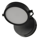LEDVANCE LED-Wandanbauleuchte 11W 3000K Decor Puck Wall 11W 930 Black 370lm sw