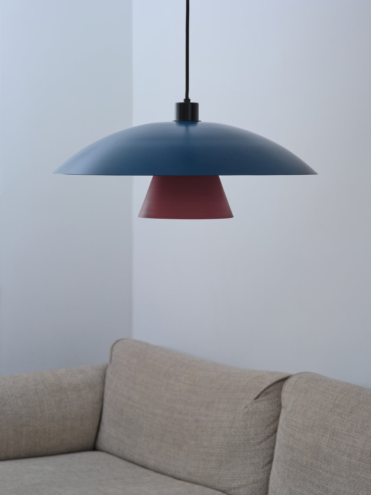 LEDVANCE LED-Pendelleuchte 1LED bl E27 Decor Flying Mushroom Pendant E27 B sym
