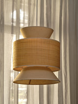 LEDVANCE LED-Pendelleuchte 1LED bg E27 Decor Wrap Cone Pendant E27 Beige sym