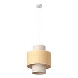 LEDVANCE LED-Pendelleuchte 1LED bg E27 Decor Wrap Cylinder Pendant E27 Bei sym