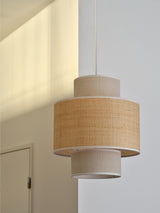 LEDVANCE LED-Pendelleuchte 1LED bg E27 Decor Wrap Cylinder Pendant E27 Bei sym