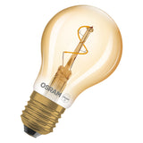 OSRAM LED-Lampe FM E27 1,8W 2200K go kl 1906 Classic A Spiral Filament 1.8W 30lm