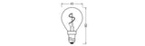 OSRAM LED-Lampe FM E14 1,8W 2200K go kl 1906 Classic P Spiral Filament 1.8W 30lm