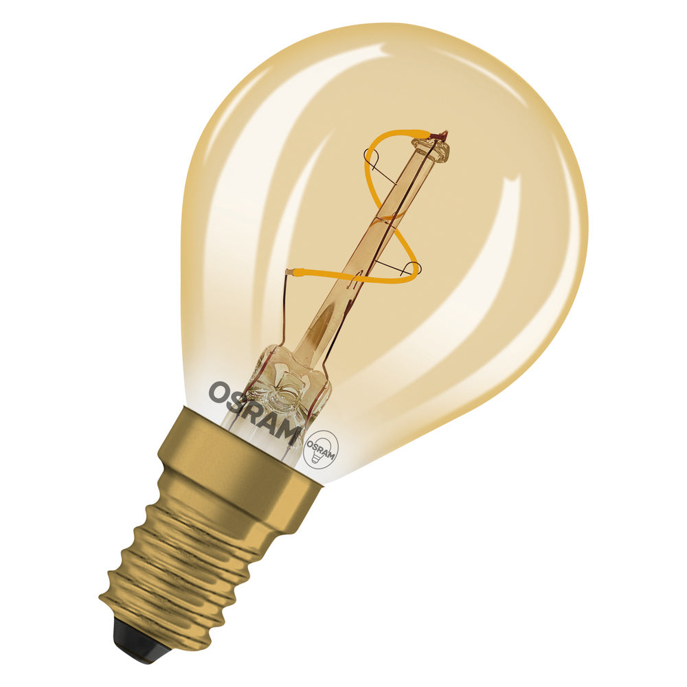 OSRAM LED-Lampe FM E14 1,8W 2200K go kl 1906 Classic P Spiral Filament 1.8W 30lm