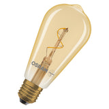OSRAM LED-Lampe FM E27 1,8W 2200K go kl 1906 Edison Spiral Filament 1.8W 82 30lm
