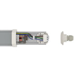 LEDVANCE LED-Feuchtraumleuchte 34W 4000K DP FLEX TH 1200 P 34W ML 840 IP66 5600lm