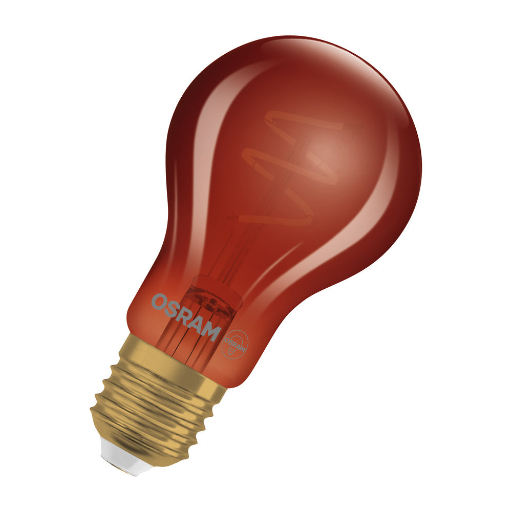 OSRAM LED-Lampe FM E27 3W 1800K ws 45lm 1906 Cla A 60 5 Spiral Fil DIM 3W 6 dim