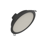 LEDVANCE LED-Einbaustrahler 13W EVG 1LED DL IP44 DN DN 165 13W 830 1430LM BK sw
