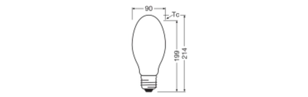 LEDVANCE LED-Lampe FM E40 29,1W 2700K ws HQL LED FILAMENT P 5400LM 29.1W 827 5400