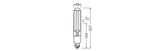 LEDVANCE LED-Lampe FM E27 19,4W 2700K ws NAV 50 LED FILAMENT P 3600LM 19.4W 3600l