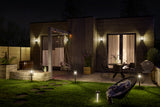 LEDVANCE LED-Pollerleuchte 25W IP44 E27 ENDURA Classic Frame 60cm Post E27 gr
