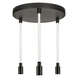 LEDVANCE LED-Pendelleuchte 3LEDs 2700K Decor Glow Pendant Plate 3xE27 LED 1400l