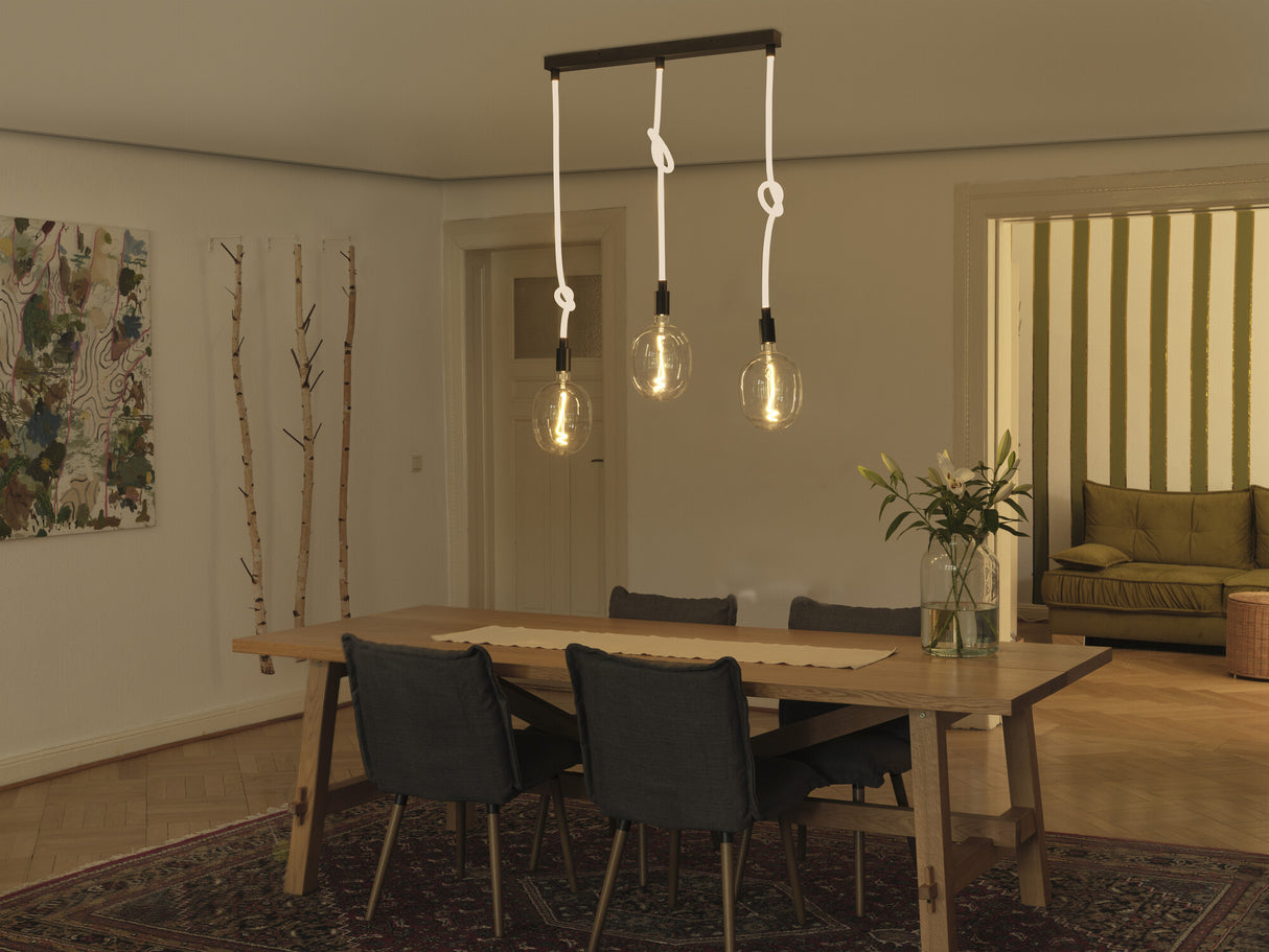 LEDVANCE LED-Pendelleuchte 3LEDs 2700K Decor Glow Pendant Linear 3xE27 Sel 1400