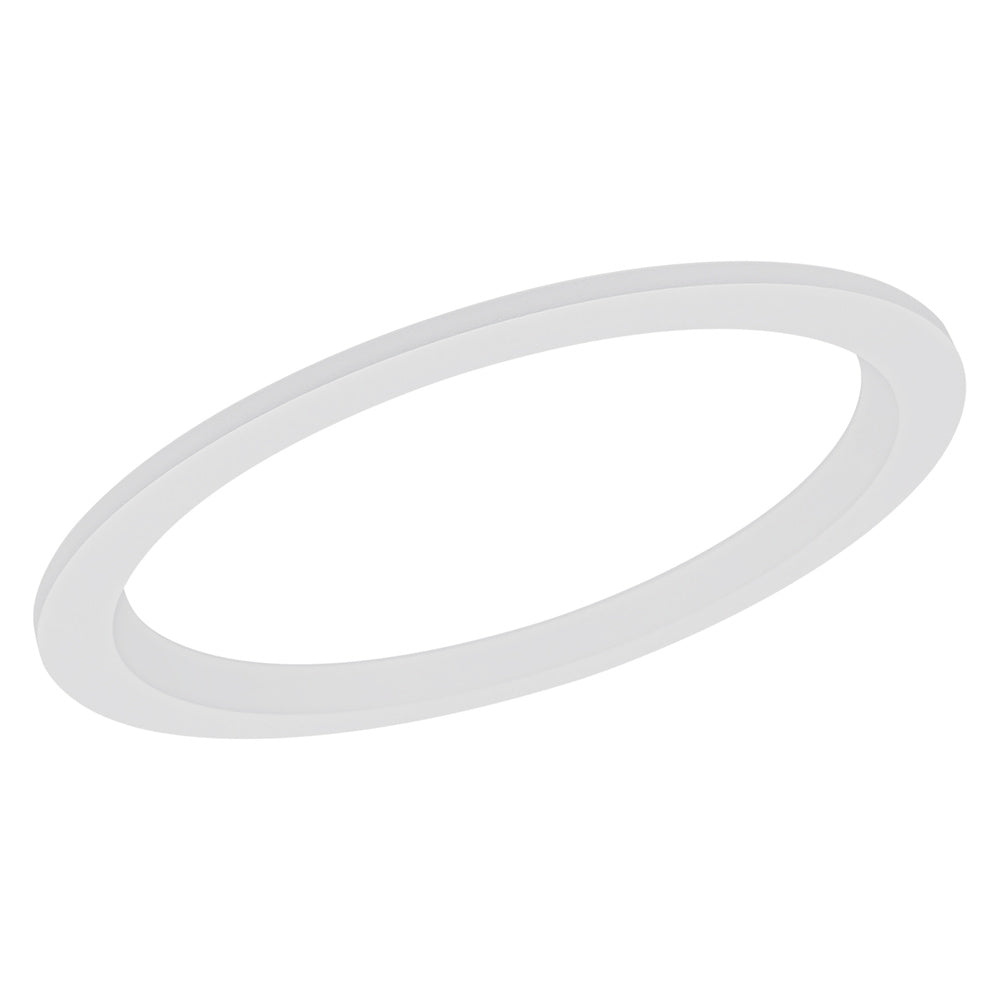 LEDVANCE Dekorelement ws Alu 190mm DL CMFT EXT RING D190 WT H12mm