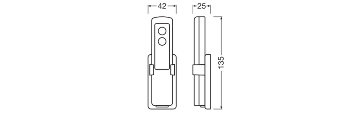 LEDVANCE Handsender IP20 HB EL CONV BOX REMOTE CONTROL