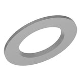 LEDVANCE Dekorelement gr Alu 140mm H8mm DL CMFT EXT RING D140 GY