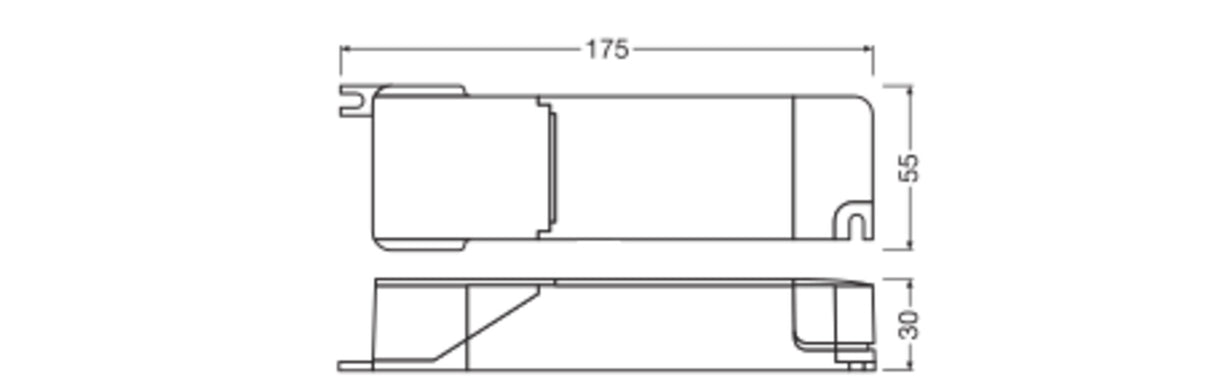 LEDVANCE LED-Trafo 26W 700mA 37V IP20 DR DS-V 26/220-240/700 PL COMP Kstgeh