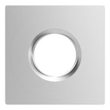 LEDVANCE Dekorelement ni Alu L82mm B82mm SP CBO IP65/5X RING FIX SQUARE BN H3,8mm