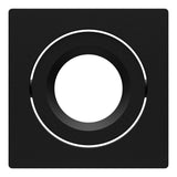 LEDVANCE Dekorelement sw Alu L82mm B82mm SP CBO IP65/5X RING ADJ SQUARE BK H3,8mm