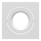 LEDVANCE Dekorelement ws Alu L82mm B82mm SP CBO IP65/5X RING ADJ SQUARE WT H3,8mm