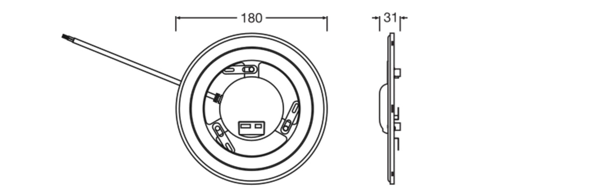LEDVANCE LED-Modul 8-16W 220-240V 4000K MAG LED RING P 16W ML 83040 AC 1200-2400