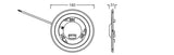 LEDVANCE LED-Modul 8-16W 220-240V 4000K MAG LED RING P 16W ML 83040 AC 1200-2400
