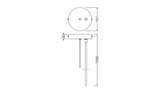LEDVANCE Seilabhängung ws ST 151mm PL SF SUSPENSION KIT L/E/N/DA+/DA- H50mm