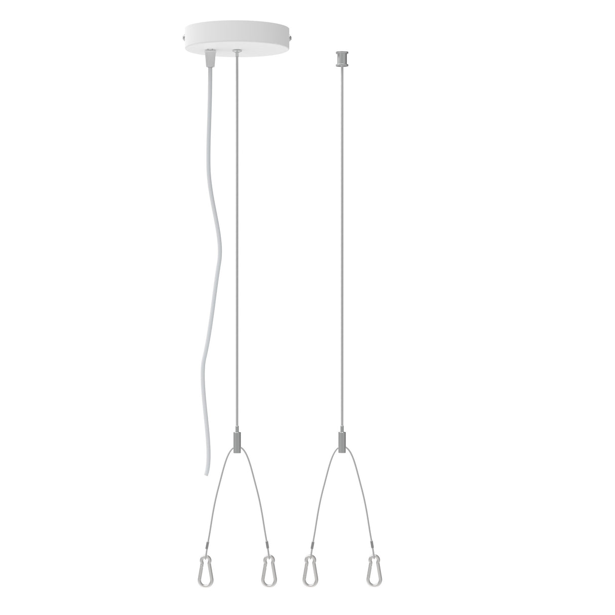 LEDVANCE Seilabhängung ws ST 151mm PL SF SUSPENSION KIT L/E/N H50mm