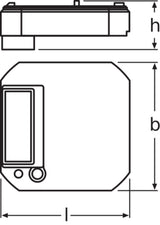 OSRAM Tasterschnittstelle IP20 DALI Coupler Pushb G2