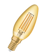 OSRAM LED-Kerzenlampe FM E14 4W 2400K go Vintage 1906 Classic B 35 Filament 410lm