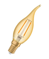OSRAM LED-Kerzenlampe FM E14 2,5W 2400K Vintage 1906 Classic BA 22 Fil 2.5W go